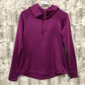 Columbia Hoodie Purple Long Sleeve Pullover Hiking Running Womens Medium
